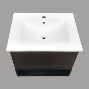 Мебель для ванной Comforty Франкфурт 60 дуб шоколадный