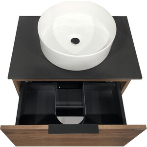 Мебель для ванной Comforty Штутгарт 60 дуб темно-коричневый c раковиной COMFORTY 9111