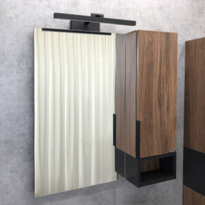 Зеркало-шкаф Comforty Штутгарт 75 дуб темно-коричневый (00004151037)