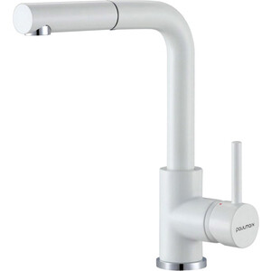 Смеситель для кухни Paulmark Kassel белый матовый (Ka214311-431TW)