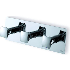 Смеситель для ванны D&K Hessen-Grimm встраиваемый, хром (DA1384801)