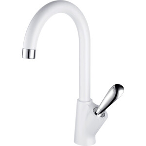 Смеситель для кухни D&K Venice-Baciano белый/хром (DA1032456)