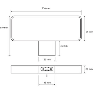 Полотенцедержатель Bemeta Via кольцо (135004062)