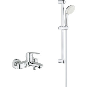 Смеситель для ванны Grohe Eurostyle Cosmopolitan с душевым гарнитуром, хром (33591002, 27853001)