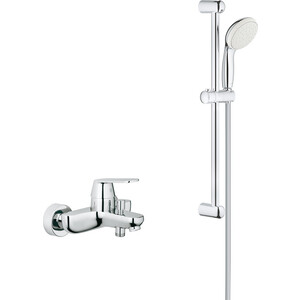 Смеситель для ванны Grohe Eurosmart Cosmopolitan с душевым гарнитуром, хром (32831000, 27853001)