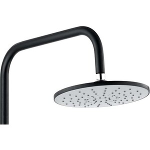 Душевая система Agger Breeze с изливом, черная (A0293544)