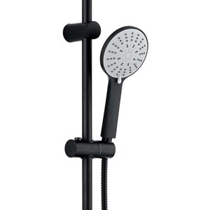 Душевая система Agger Breeze с изливом, черная (A0293544)