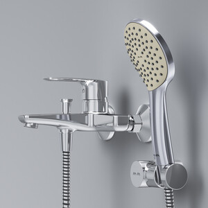Смеситель для ванны Am.Pm Gem с душем, хром (F90A15000)