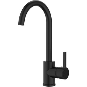 Смеситель для кухни Orange OneLife полимерный черный (P04-001b)