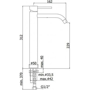 Смеситель для раковины Paffoni Light хром (8020913079261)