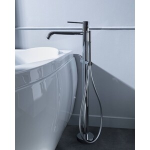 Смеситель для ванны Paffoni Light с душем, хром (8020913076994)