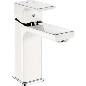 Смеситель для раковины E.C.A. Tiera белый (104808989EX)