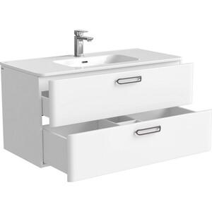 Тумба под раковину IDDIS Brick 100 подвесная белая, под 0101000i28 (BRI10W1i95)