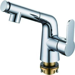 Смеситель для раковины Rush Tenerife с вытяжным изливом, хром (TE2835-12)