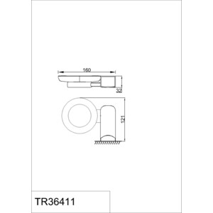 Мыльница Rush Thira керамическая (TR36411)