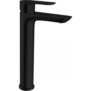 Смеситель для раковины Kaiser Cezar с высоким изливом, черный (05111-2)