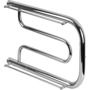 Полотенцесушитель водяной Indigo Простые изделия 50x32 хром, с полкой (FPW32-50P)