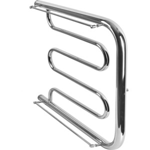 Полотенцесушитель водяной Indigo Standart 50x50 хром, с полкой (FSW50-50P)