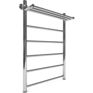 Полотенцесушитель водяной Indigo Line 50x80 хром, с полкой (LLSHW80-50P)