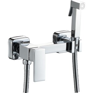 Смеситель для душа Haiba с гигиенической лейкой, хром (HB5513)