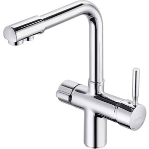 Смеситель для кухни Haiba HB088 с подключением фильтра, хром (HB70088)