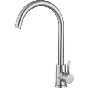 Смеситель для кухни Haiba HB304-3 нержавеющая сталь (HB71304-3)