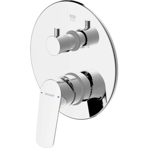 Смеситель для ванны Bravat Rhein внешняя часть для D969CP-B-ENG, хром (PB8429564CP-3-ENG)