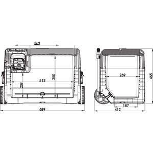 Автохолодильник Alpicool NX42