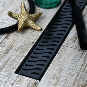 Душевой лоток Veconi VB Harmony 45 черный (V450HB)