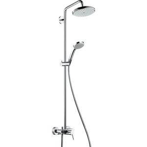 Душевая система Hansgrohe Croma 220 с верхним душем (27222000)