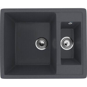 Кухонная мойка Ulgran U-106 антрацит (U-106-343)