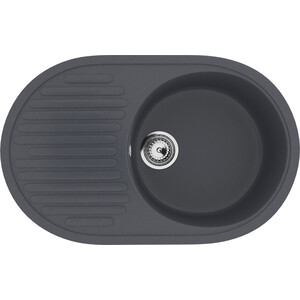 Кухонная мойка Ulgran U-107 антрацит (U-107-343)