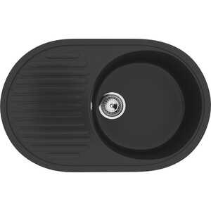 Кухонная мойка Ulgran U-107 ультра-черный (U-107-344)