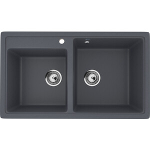 Кухонная мойка Ulgran U-200 антрацит (U-200-343)