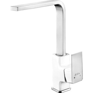 Смеситель для кухни E.C.A. Tiera хром/белый (104818123EX)