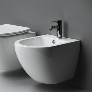 Биде подвесное Ceramicanova Metropol белое (CN4003)
