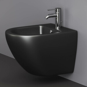 Биде подвесное Ceramicanova Metropol черное (CN4003MB)