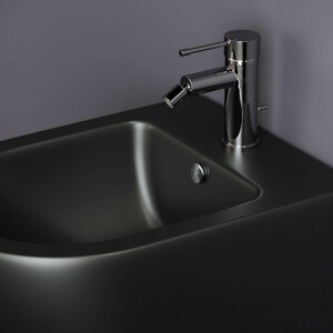 Биде подвесное Ceramicanova Metropol черное (CN4003MB)