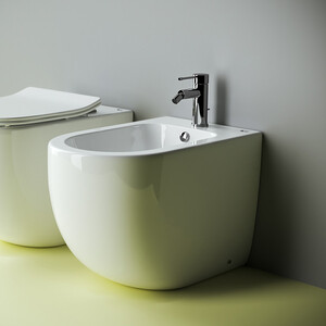 Биде напольное Ceramicanova Metropol белое (CN4005)