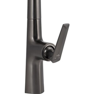 Смеситель для кухни Kaiser Strike выдвижной, Gunmetal (09066-15)