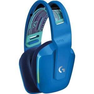 Гарнитура Logitech G733 LIGHTSPEED Wireless RGB Gaming Headset - BLUE - 2.4GHZ - EMEA (981-000943)