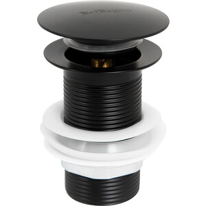 Донный клапан BelBagno SC Click-clack без перелива, чёрный (BB-SC-NERO)