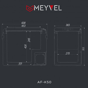 Автохолодильник Meyvel AF-K50