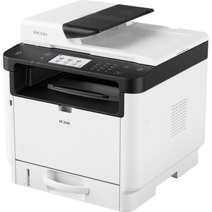 МФУ Ricoh M 320F,, A4, 256Мб, 32стр/мин, дуплекс, ARDF35, сенс.экран, факс, PS, LAN, старт.картр.7000с (408534)
