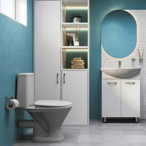 Унитаз-компакт Santeri Грация с сиденьем (1.P210.3.S0000B.F)