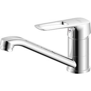 Смеситель для раковины Rossinka с поворотным изливом, хром (RS46-22)