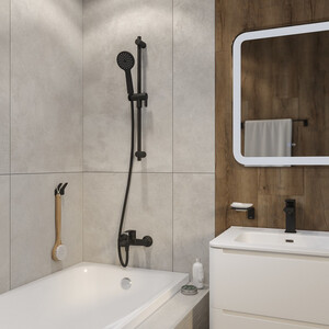 Душевая штанга IDDIS Ray черная матовая (RAY70B0i17)