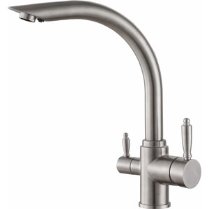 Смеситель для кухни Rush с подключением для фильтра, нержавеющая сталь (MS9035-32)