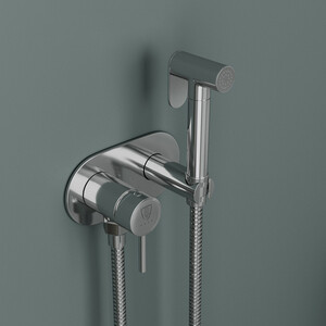 Смеситель для душа Rush Capri c гигиеническим душем, хром (CA1435-96)