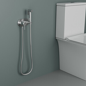 Смеситель для душа Rush Capri c гигиеническим душем, хром (CA1435-96)